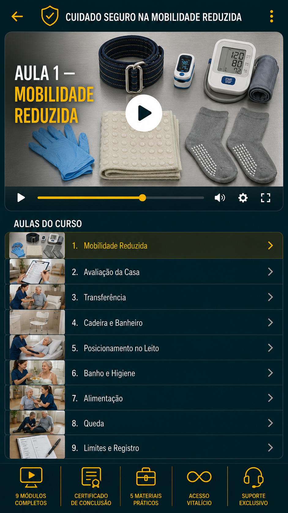 Vídeo aula: Por que esse corpo não responde